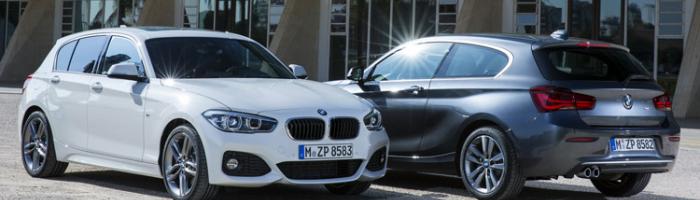 BMW 118 in BMW 320 na avtoplin