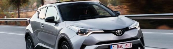 Toyota C-HR 1.2Turbo na avtoplin