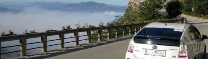 Prins avtoplin ekipa na San Marino rally-u.