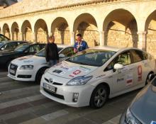 Prins avtoplin ekipa na San Marino rally-u.