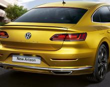 Volkswagen Arteon na avtoplin